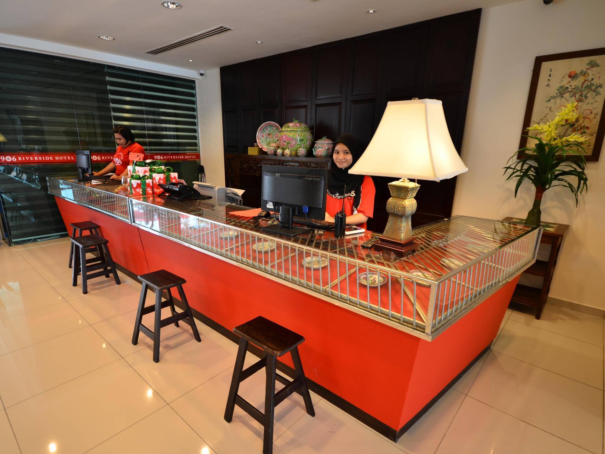 906 Riverside Hotel Malacca Eksteriør billede