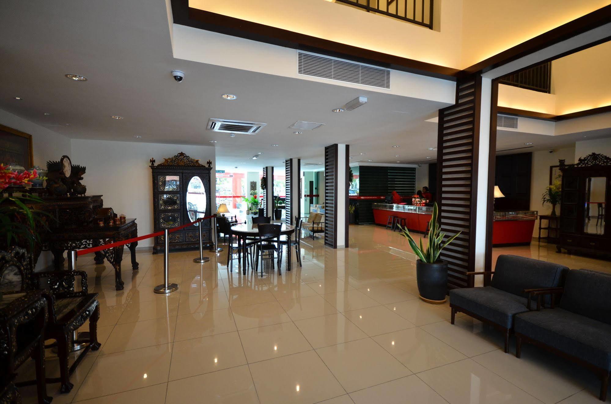 906 Riverside Hotel Malacca Eksteriør billede